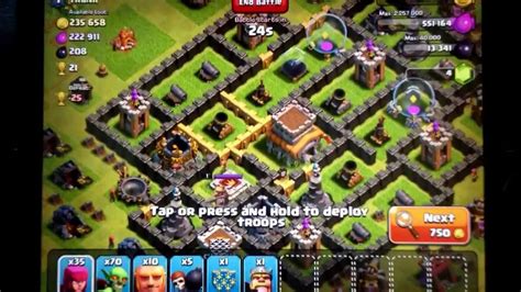 Clash Of Clans Upgrades And Attack Youtube