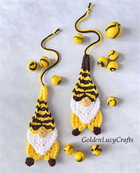 Gnome Crochet Pattern Collection Goldenlucycrafts