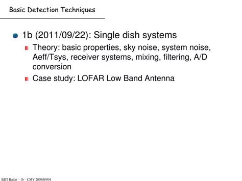 PPT - Basic Detection Techniques PowerPoint Presentation, free download ...