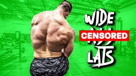 Thicker Lats Wider Back Workout Get An Insane V Taper Youtube In