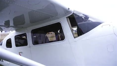 View From The Outside Of A Cessna Plane ... | Stock Video | Pond5