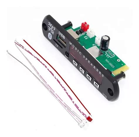 Placa Decodificadora Amplificada 80w 2x40w Usb Bluetooth Aux MercadoLivre