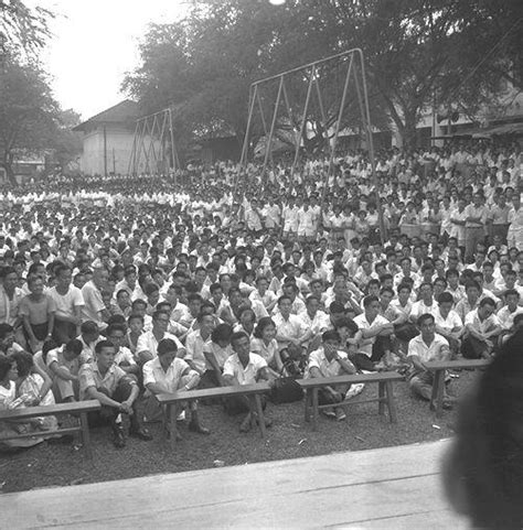 CROWD AT BARISAN SOSIALIS RALLY IN LIM TUA TOW MARKET UPPER