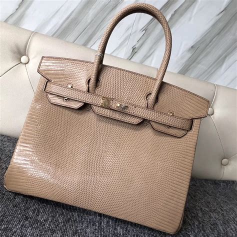 Hermes Birkin Cm Lizard Ck Beige Herm S Birkin