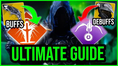 Damage Buffs Debuffs ULTIMATE Guide For Destiny 2 YouTube