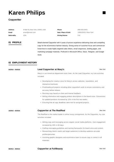 33++ Cute resume templates google docs That You Can Imitate