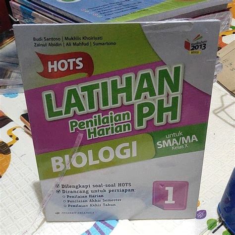 Jual Original Buku Latihan Penilaian Harian PH Biologi Untuk SMA Ma