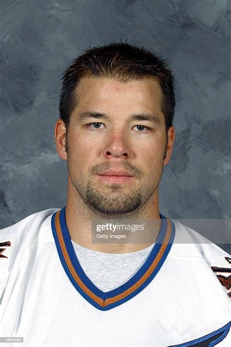 Chris Simon of the Washington Capitals poses for a portrait on... News ...