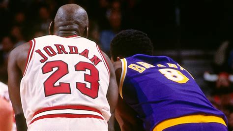 Michael Jordan vs. Kobe Bryant, el recordado e histórico duelo ...