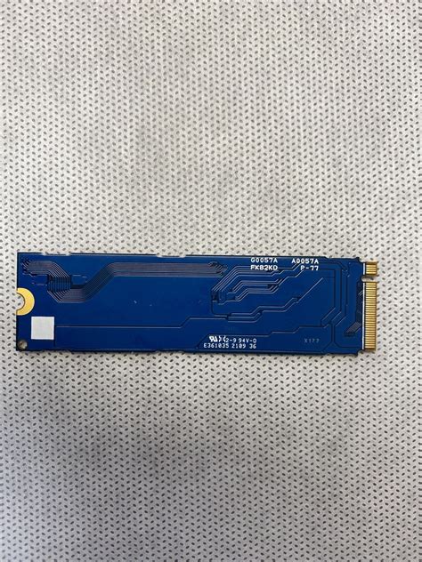 Toshiba Kxg50znv256g 256gb Pcie Nvme 2280 Mlc 3d Nand Ssd Solid State