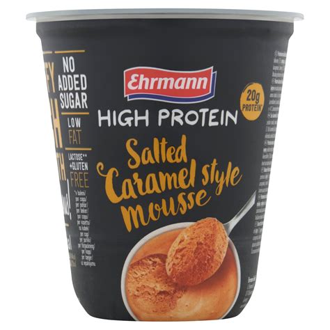 Ehrmann High Protein Salted Caramel Style Mousse 200 G Storefront En