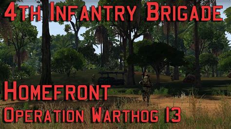 Th Infantry Brigade Homefront Operation Warthog Arma Milsim