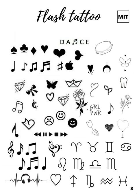 Pin De Tabarkalsalman Em Pretty 🤍 Desenhos De Tatuagem De Música Tatuagens Fáceis De Desenhar