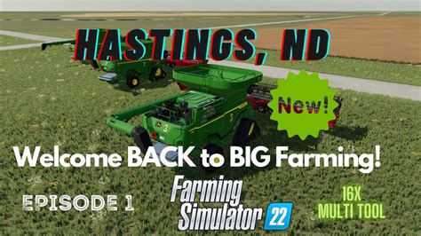 NEW FS22 16X MAP Hasting ND Let S Play Take Two Farming