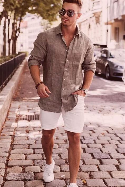 25 Comfy Men Linen Outfits For Hot Weather Styleoholic