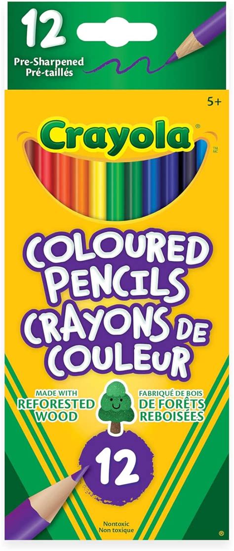 Binney And Smith Crayola R Colored Pencils Set Of 12 Colors Toys And Games