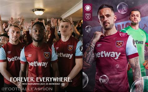 West Ham 2023/24 Umbro Home Kit - FOOTBALL FASHION