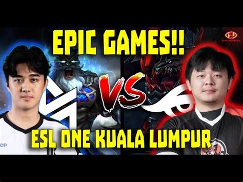 BLACKLIST Vs TEAM SECRET EPIC MATCH ESL ONE KUALA LUMPUR 2023