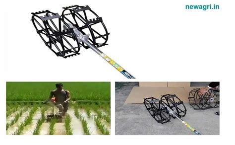 Paddy Weeder Cage Wheel Heavy Mild Steel Materials For Agricultural At