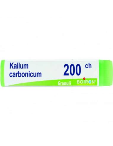 Kalium Carbonicum Granuli Ch Contenitore Monodose