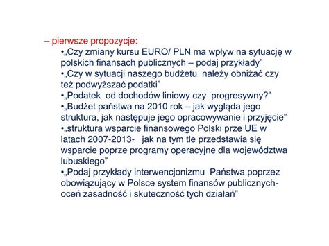 PPT Finanse Publiczne I Rynki Finansowe PowerPoint Presentation Free