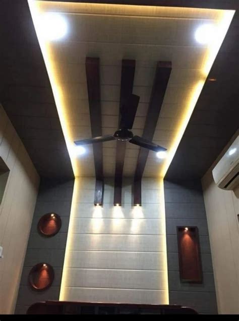 Concealed Grid Coated 11mm PVC False Ceiling Panel At Rs 20 Sq Ft In