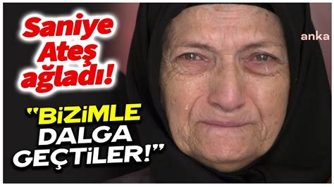 Sinan Ateşin annesi Saniye Ateş gözyaşlarına boğuldu Yüreğim