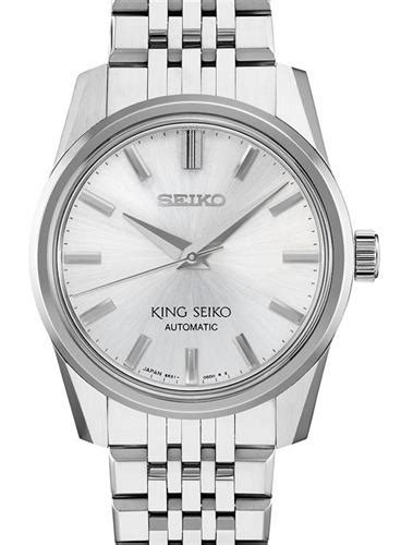 Seiko Luxe King Seiko Wrist Watches King Seiko Sunray Silver Dial SPB279