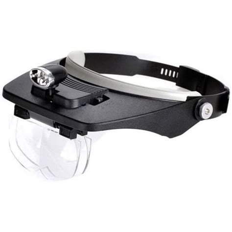 Loupe Bandeau Loupe Lampe Avec Led Lumineux Loupe R Paration Lecture