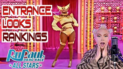 Rupauls Drag Race Allstars 8 Entrance Look Ranking Youtube