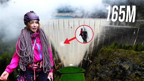 I Climbed The Worlds Tallest Climbing Wall 165m Youtube