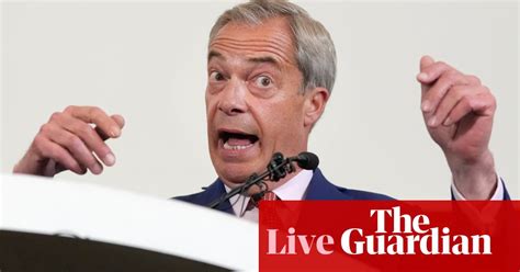 Nigel Farage Says Hes Aiming To Be Candidate For Pm By 2029 Ahead Of