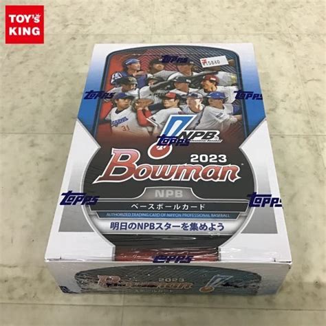 Yahooオークション 1円〜 未開封 Topps 2023 Npb Bowman 1box B