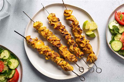 Joojeh Kabob Yogurt Saffron Chicken Kebabs Recipe