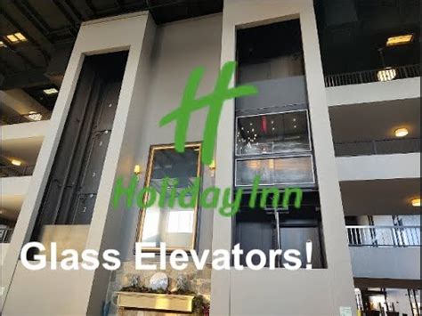 Modernized Otis Hydraulic Glass Elevators Holiday Inn Morgantown PA