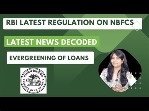 Evergreening Of Loans By NBFC RBIs Regulation For NBFCs AIF