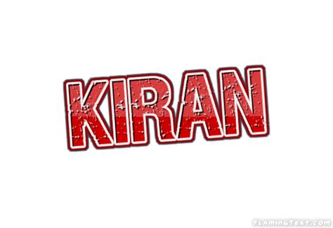 Kiran Logo Free Name Design Tool From Flaming Text