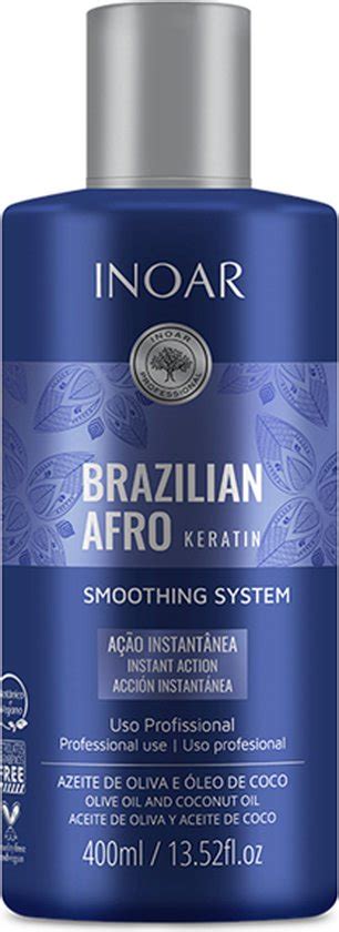 Inoar Brazilian Afro Keratin Keratine Behandeling Complete