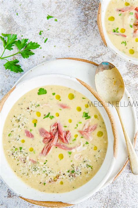 Creamy Ham Soup With Cauliflower Low Carb Whole Lupon Gov Ph