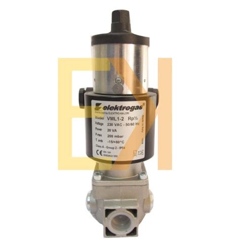 ELEKTROGAS VML6 2 2 200MBAR ALLUMINIUM SOLENOID VALVE Elektro Kalori