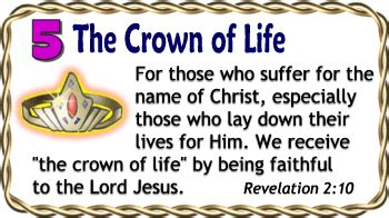 My Bible Journal: Rev 2:10 - Crown of Life