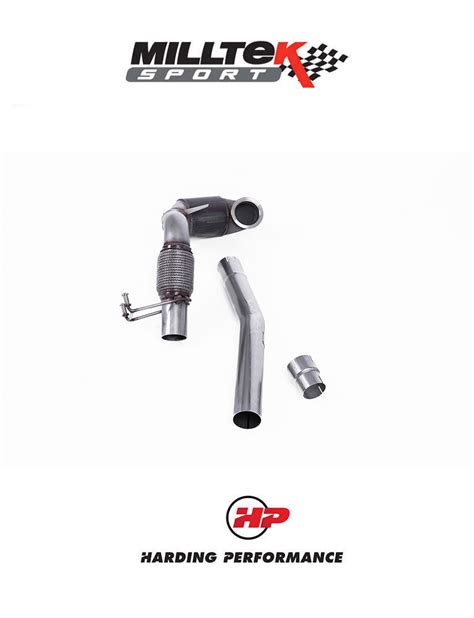 Milltek Sport Downpipe Vw Polo Gti 20 Tsi Awae Harding Performance