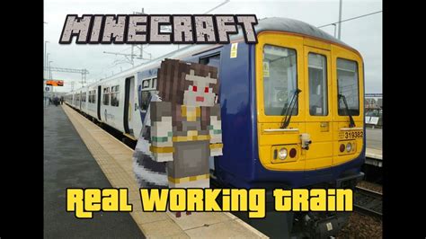 Minecraft Real Working Train Youtube