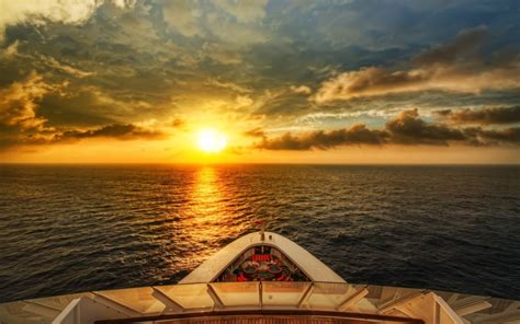 Wallpaper Sunlight Ship Boat Sunset Sea Bay Shore Vehicle