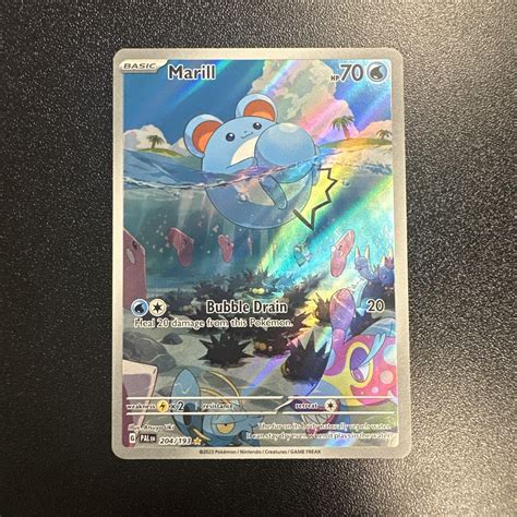 Pokémon TCG Marill Scarlet Violet Paldea Evolved 204 193 NM JL eBay