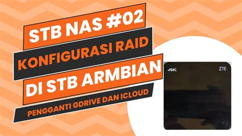 KONFIGURASI RAID DI STB ARMBIAN CASA OS DENGAN MEKANISME MIRORING AGAR