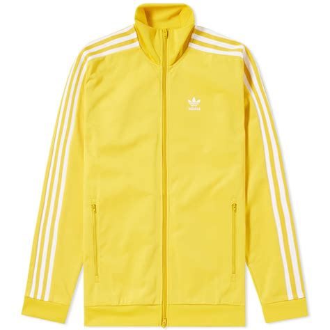 Adidas Originals Adicolor Beckenbauer Track Jacket In Yellow Cw