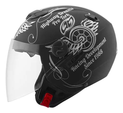 Capacete Pro Tork New Atomic Highway Dreams Fosco Aberto Parcelamento