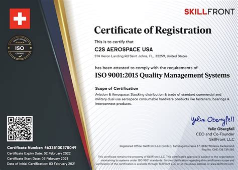 Iso Company Certification Affordable Fast Track Online