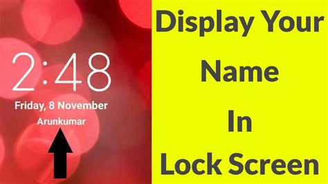 How To Add Your Name Mobile Number On Lock Screen Display Owner Info